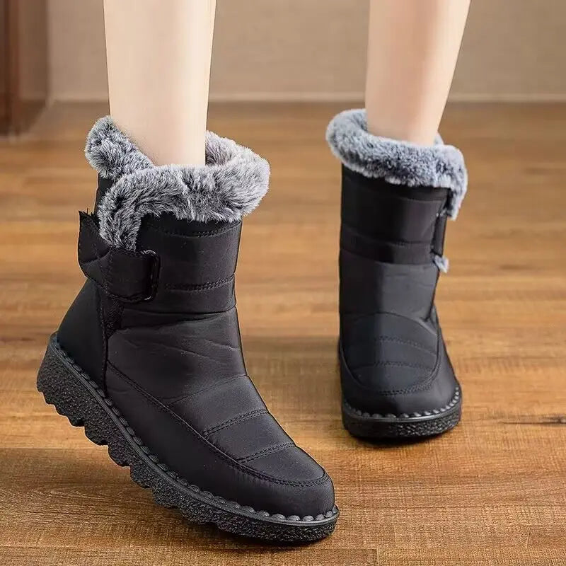 2025 Winter New Arrival Snow Boots for Women New Ladies Shoes Platform Shoes Woman Flat Keep Warm Boots Ladies Casual Shoes